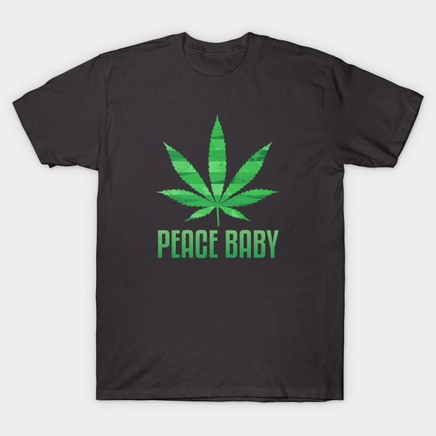 Pot Leaf Shirt T-Shirt by Dale Preston Design